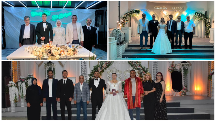 BAŞKANIMIZ, BAŞKANIMIZ DÜĞÜN TÖRENLERİNE KATILDI, NİKAH KIYDI