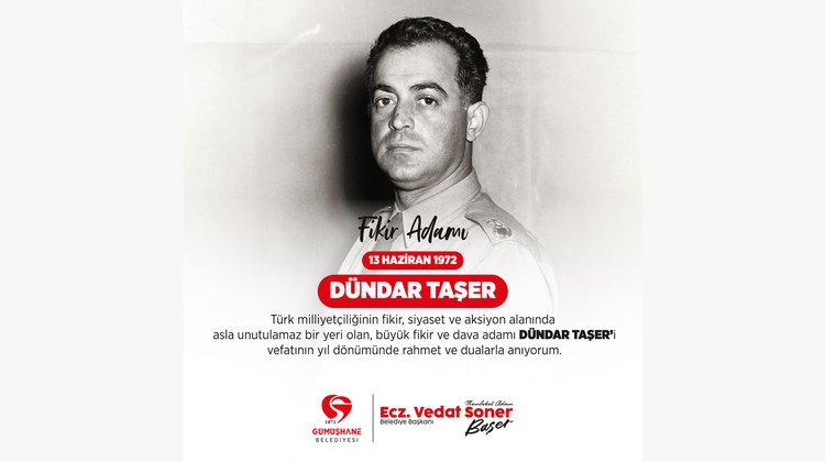 BAŞKANIMIZ, BÜYÜK FİKİR ADAMI DÜNDAR TAŞER'İ VEFATININ YIL DÖNÜMÜNDE RAHMET VE DUALARLA ANDI