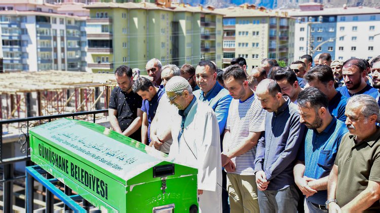BAŞKANIMIZ, ÇALTILI KÖYÜ SAKİNLERİNDEN RASİM AĞAÇ'I EBEDİYETE UĞURLADI