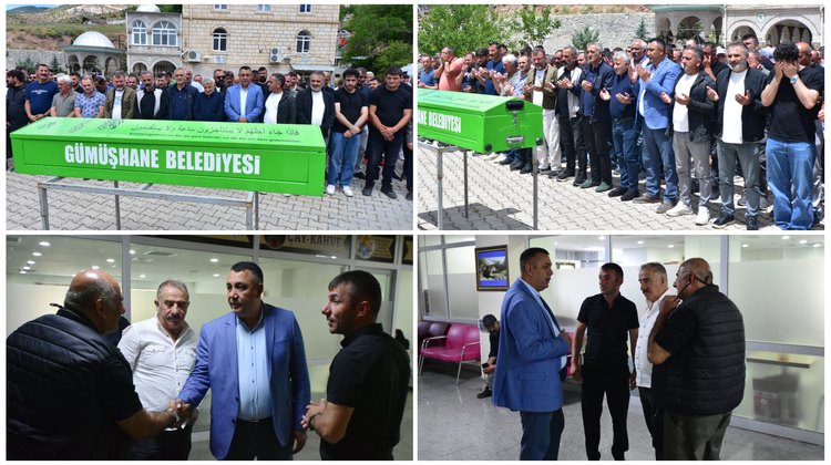 BAŞKANIMIZ CENAZE TÖRENİNE KATILDI, GEÇMİŞ OLSUN ZİYARETİNDE BULUNDU