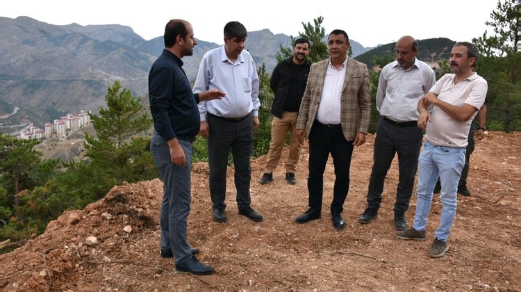 BAŞKANIMIZ, DOĞAL YAŞAM ALANI’NDAKİ ÇALIŞMALARI YERİNDE İNCELEDİ