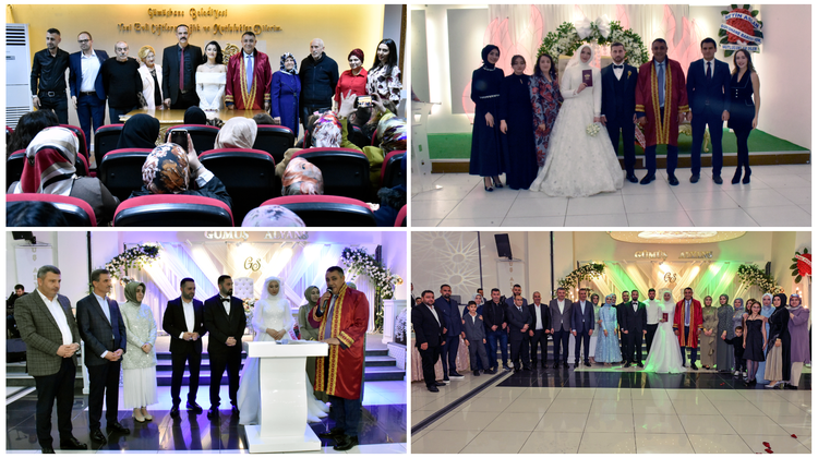 BAŞKANIMIZ, DÜĞÜN TÖRENLERİNDE NİKAH KIYDI
