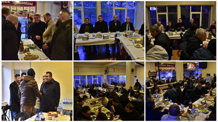 BAŞKANIMIZ, DÜZENLEDİĞİMİZ İFTAR PROGRAMINDA SANAYİ ESNAFLARIMIZLA BİR ARAYA GELDİ