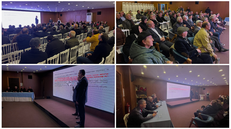 BAŞKANIMIZ, GÜMSAŞ YAŞAM EVLERİ PROJESİ KAPSAMINDA HAK SAHİPLERİYLE BİR ARAYA GELDİ