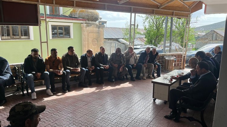BAŞKANIMIZ, GÜMÜŞGÖZE BELEDİYE BAŞKANIMIZ CELİL ERDOĞAN’IN AİLESİNE TAZİYE ZİYARETİNDE BULUNDU