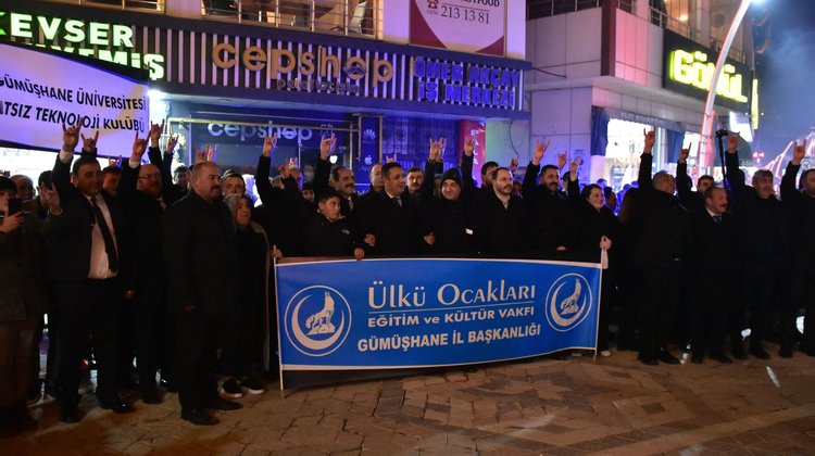 BAŞKANIMIZ, GÜMÜŞHANE SOKAKLARINDA YANKILANDIĞI ANLAMLI BİR YÜRÜYÜŞE ŞAHİTLİK ETTİ