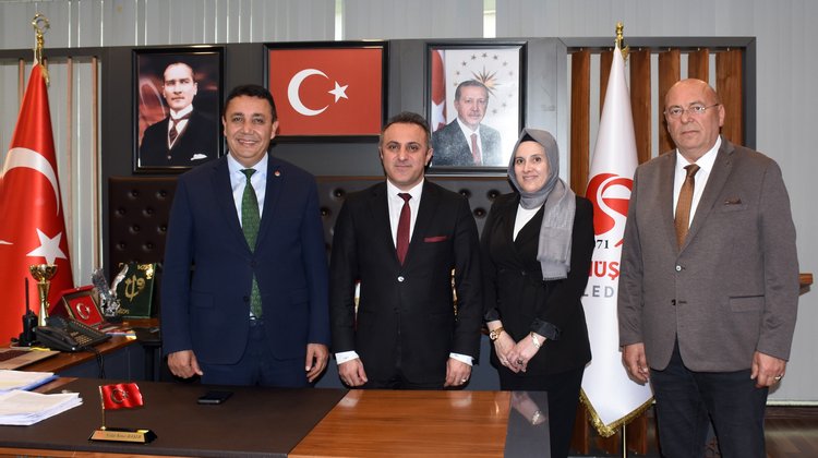 BAŞKANIMIZ, GÜMÜŞHANE ÜNİVERSİTESİ REKTÖRLÜĞÜNE ATANAN PROF. DR. OKTAY YILDIZ’I MAKAMINZDA AĞIRLADI