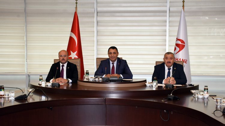 BAŞKANIMIZ, GÜMÜŞHANE YEREL YÖNETİMLER BİRLİĞİ'NİN MAYIS AYI OLAĞAN MECLİS TOPLANTISINI KATILDI