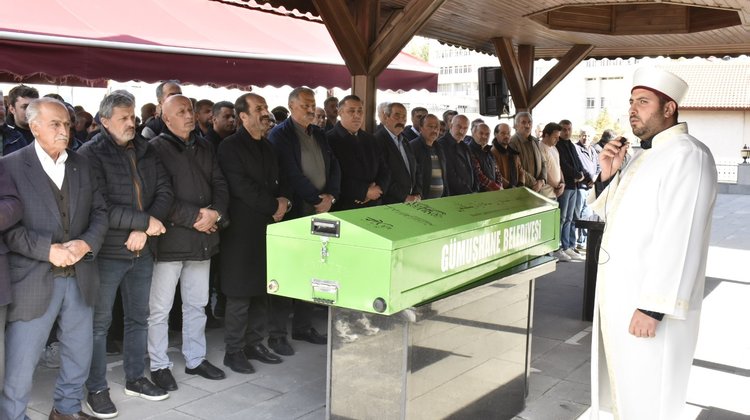 BAŞKANIMIZ, HAYRULLAH KAYA’YI EBEDİYETE UĞURLADI