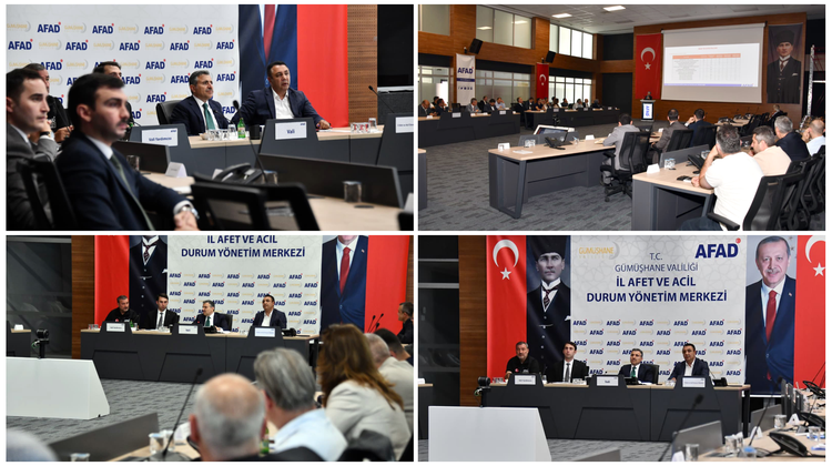 BAŞKANIMIZ, İL AFET RİSK AZALTMA PLANI ÜST DÜZEY BİLGİLENDİRME TOPLANTISINA KATILDI