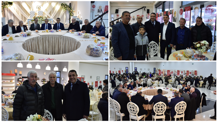 BAŞKANIMIZ, İL BAŞKANLIĞIMIZIN ÖNCÜLÜĞÜNDE, PARTİMİZİN DÜZENLEDİĞİ İFTAR PROGRAMINA KATILDI