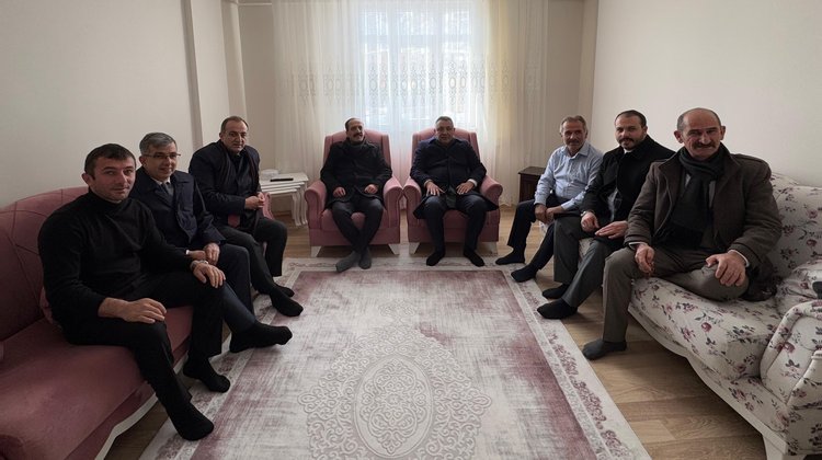 BAŞKANIMIZ İL GENEL MECLİSİ ÜYEMİZ İSMAİL ŞEKER’İ ZİYARET ETTİ