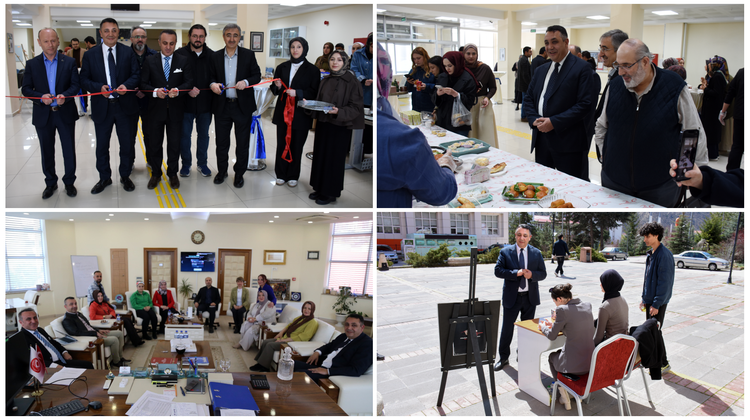 BAŞKANIMIZ, İLAHİYAT FAKÜLTESİ DERNEĞİNİN DÜZENLEDİĞİ KERMES ETKİNLİĞİNİN AÇILIŞ KURDELESİNİ KESTİ