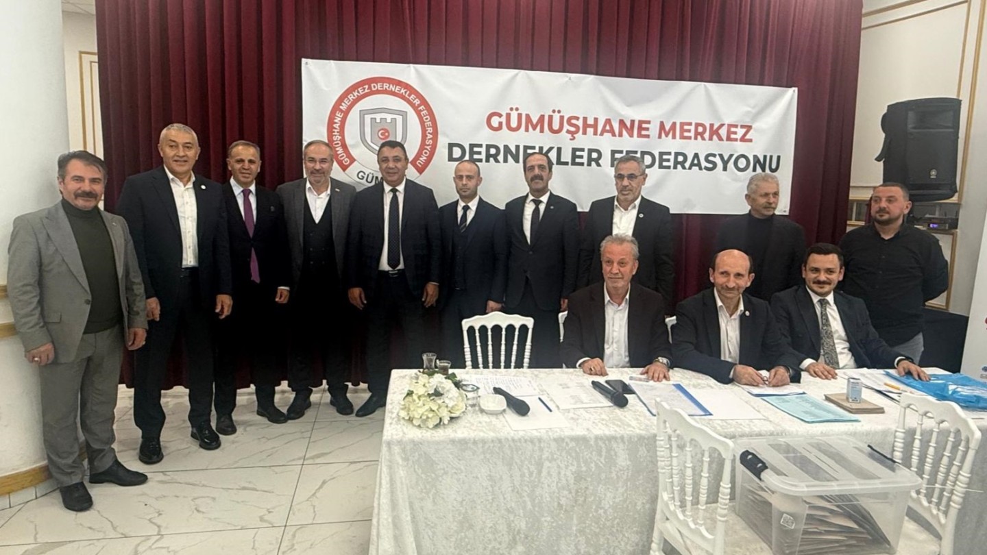 BAŞKANIMIZ, İSTANBUL KAĞITHANE’DE GÜMÜŞHANE MERKEZ KÖYLERİ FEDERASYONU OLAĞAN SEÇİMİNE KATILDI