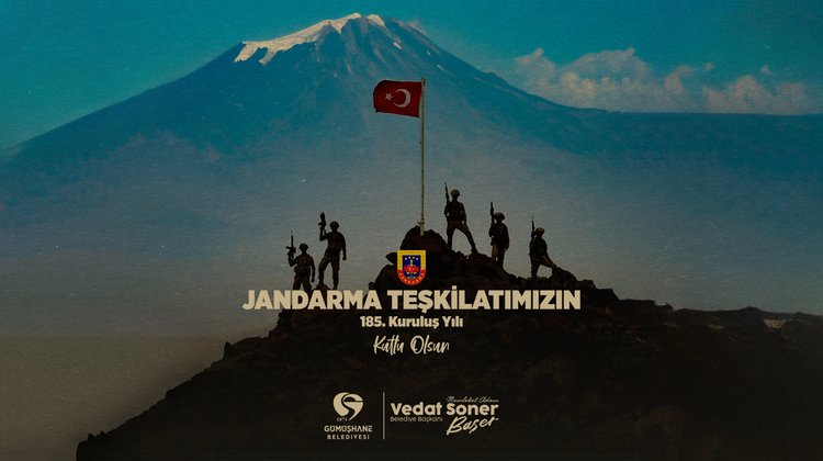 BAŞKANIMIZ JANDARMA TEŞKİLATIMIZIN 185. KURULUŞ YILINI KUTLADI