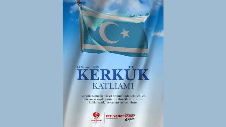BAŞKANIMIZ, KERKÜK KATLİAMININ YIL DÖNÜMÜ MESAJI