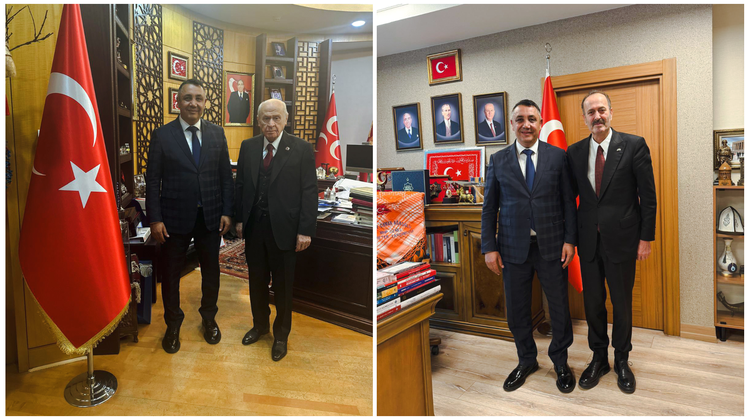 BAŞKANIMIZ, LİDERİMİZ SAYIN DR. DEVLET BAHÇELİ BEYEFENDİYİ ZİYARET ETTİ