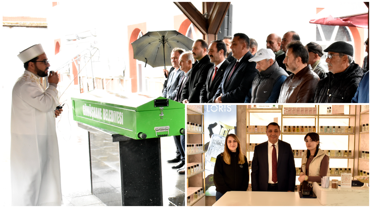 BAŞKANIMIZ, LORİS PARFÜM MAĞAZASINA HAYIRLI OLSUN ZİYARETİNDE BULUNDU, CENAZE TÖRENİNE KATILDI