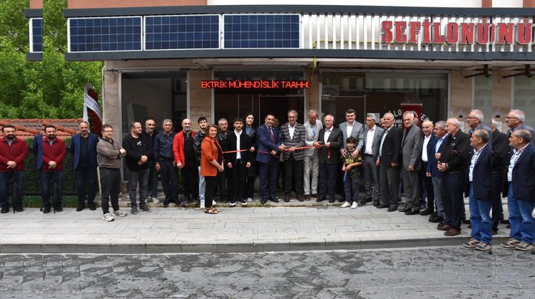 BAŞKANIMIZ, M.C. TEKNİK İSİMLİ İŞ YERİNİN AÇILIŞINI GERÇEKLEŞTİRDİ