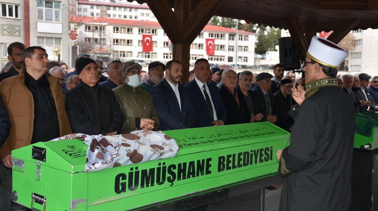 BAŞKANIMIZ, MENŞURE ÖĞRETMEK VE ALİME TURHAN’I EBEDİYETE UĞURLADI