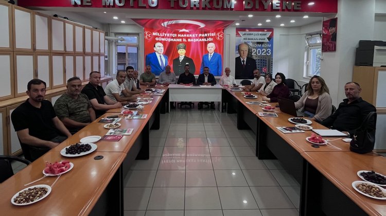 BAŞKANIMIZ, MHP MERKEZ İLÇE BAŞKANLIĞIMIZ İSTİŞARE VE DEĞERLENDİRME TOPLANTISINA KATILDI