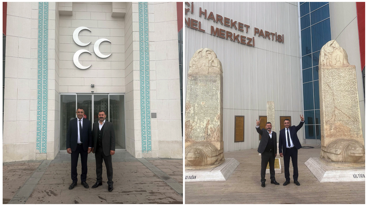 BAŞKANIMIZ, MHP ŞANLIURFA İL BAŞKANLIĞI GÖREVİNE ATANAN ECZ. OSMAN MUTLU’YU TEBRİK ETTİ