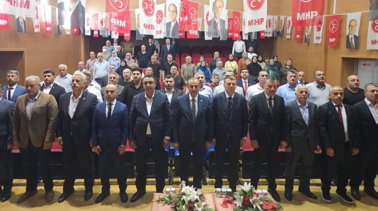 BAŞKANIMIZ, MHP SÜRMENE İLÇE BAŞKANLIĞIMIZIN 9. OLAĞAN İLÇE KONGRESİNE KATILDI