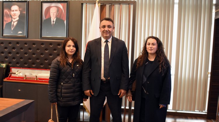 BAŞKANIMIZ, MİMAR FATMA AYDIN VE MİMAR EMİNE KORKUT YÜCE’YE TEŞEKKÜR ETTİ