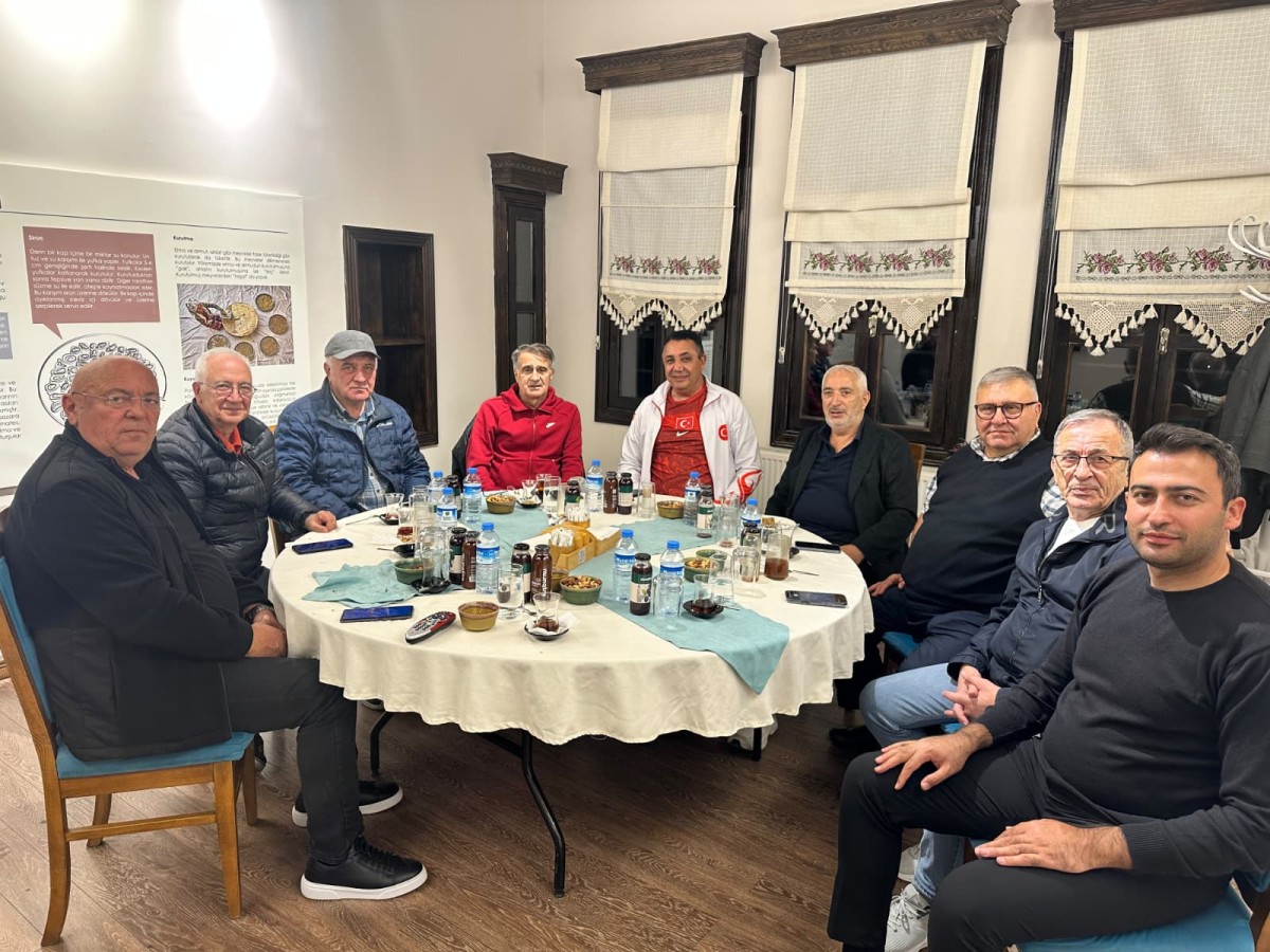 BAŞKANIMIZ, MİSAFİR AĞIRLADI