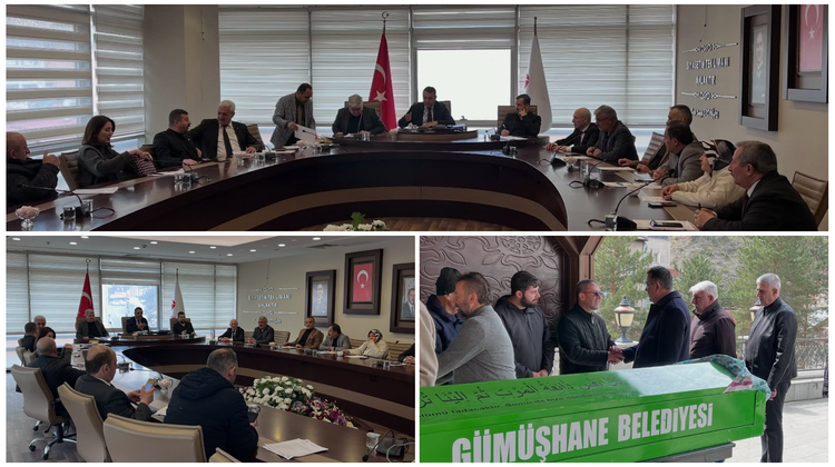 BAŞKANIMIZ NİSAN AYI SON MECLİS TOPLANTISINI GERÇEKLEŞTİRDİ, CENAZE TÖRENİNE KATILD