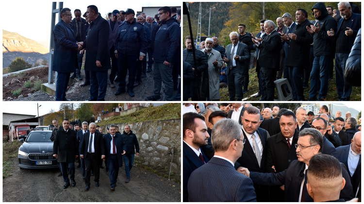 BAŞKANIMIZ, ÖZGÜR GENÇ'İ EBEDİYETE UĞURLARDI