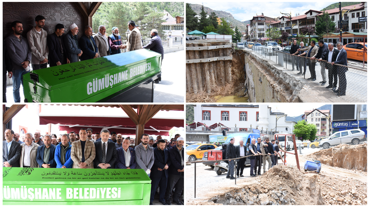 BAŞKANIMIZ, RESUL ÇELİK'İ EBEDİYETE UĞURLADI, ÇALIŞMA SAHASI İNCELEDİ