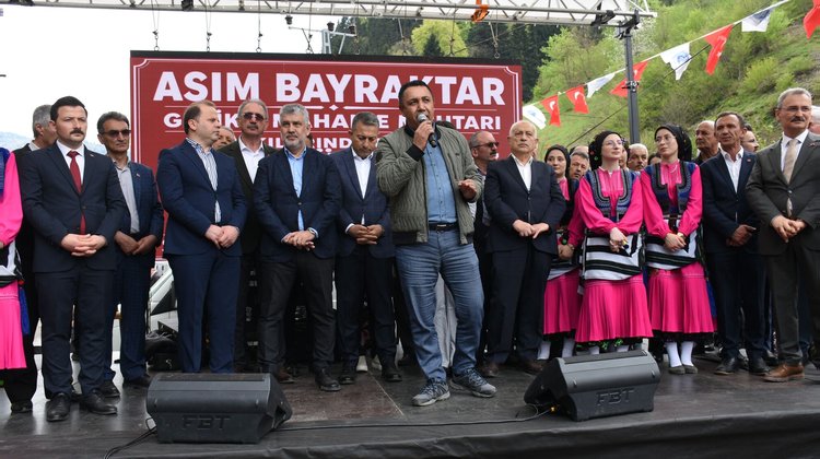 BAŞKANIMIZ ŞALPAZARI ACISU HIDIRELLEZ KÜLTÜR VE BAHAR BAYRAMI ŞENLİĞİNE KATILDI