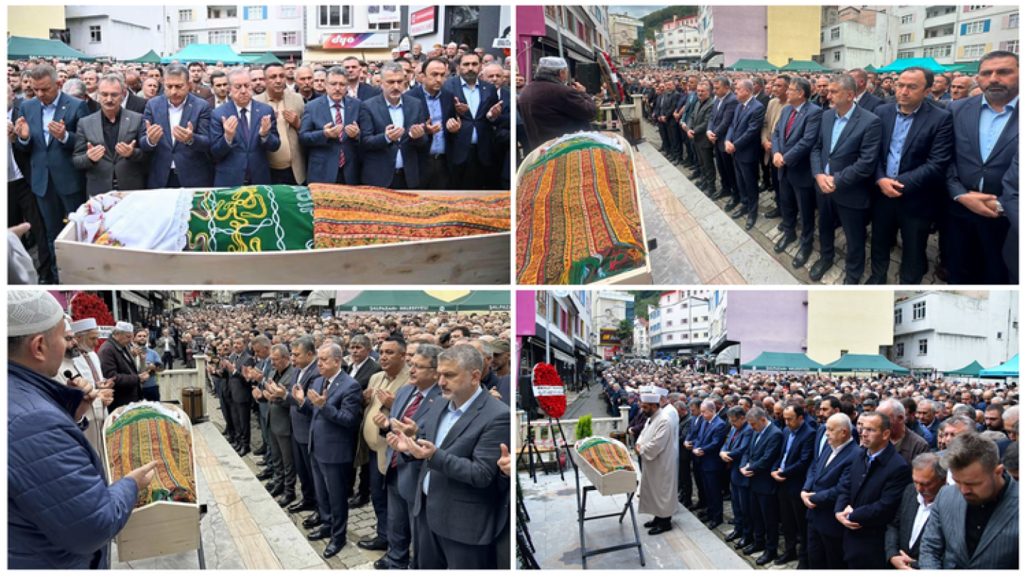 BAŞKANIMIZ, ŞALPAZARI BELEDİYE BAŞKANIMIZ REFİK KURUKIZ’IN KIYMETLİ ANNESİ FATİME EBEDİYETE UĞURLADI