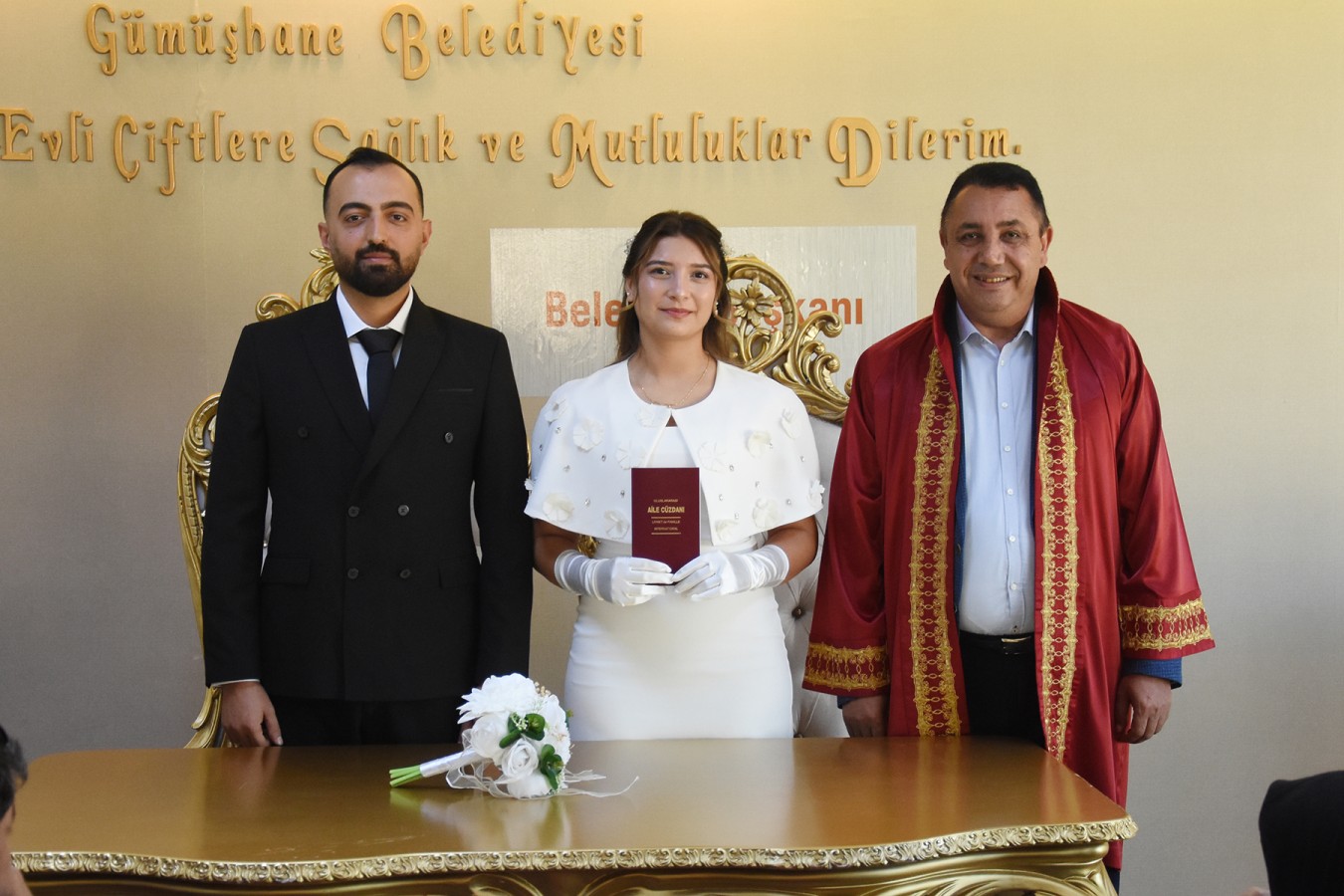BAŞKANIMIZ, ŞEYMA ÇELİK VE HALİL İBRAHİM ŞAHİN KARDEŞLERİMİZİN NİKAH AKDİNİ GERÇEKLEŞTİRDİ