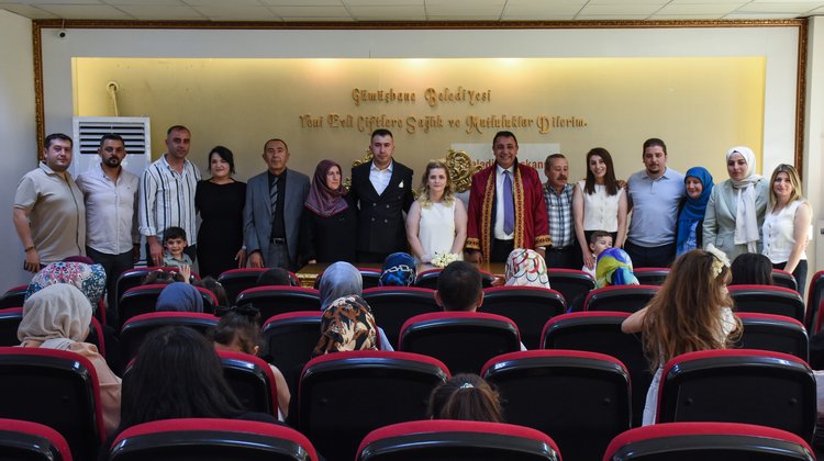 BAŞKANIMIZ, SİBEL KOÇ VE SELİM ARSLAN KARDEŞLERİMİZİN NİKAH AKDİNİ GERÇEKLEŞTİRDİ