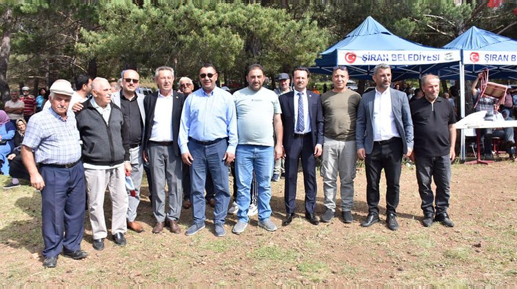 BAŞKANIMIZ, ŞİRAN YEŞİLBÜK BELDEMİZİN 28. GELENEKSEL YAYLA ŞENLİĞİNE KATILDI