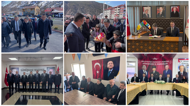 BAŞKANIMIZ, TARIM VE ORMAN BAKANIMIZ SAYIN İBRAHİM YUMAKLI’NIN GÜMÜŞHANE PROGRAMINA EŞLİK ETTİ