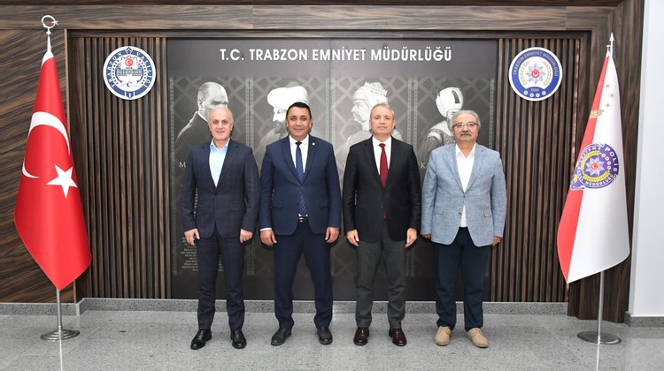 BAŞKANIMIZ, TRABZON İL EMNİYET MÜDÜRÜ ALİ LOĞOĞLU’NA HAYIRLI OLSUN ZİYARETİNDE BULUNDU