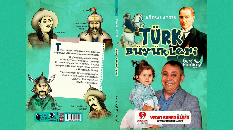 BAŞKANIMIZ, "TÜRK BÜYÜKLERİ" ADLI ÇOCUK KİTABINI YAYIMLADIK