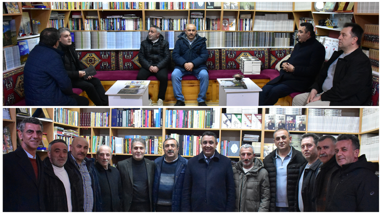 BAŞKANIMIZ, TÜRK OCAKLARI GÜMÜŞHANE ŞUBESİ BAŞKANI TALAT ÜLKER’İ ZİYARET ETTİ