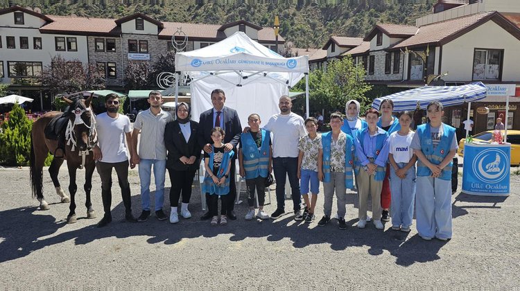 BAŞKANIMIZ, ÜLKÜ OCAKLARI İL BAŞKANLIĞIMIZIN DÜZENLEDİĞİ ORTAÖĞRETİM YAZ GELİŞİM PROGRAMINA KATILDI
