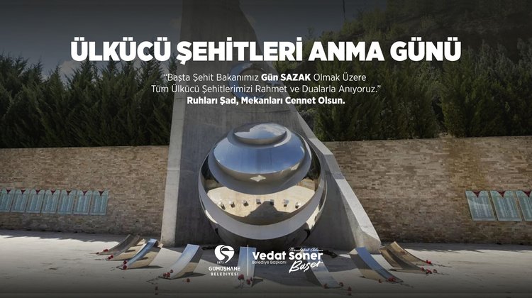 BAŞKANIMIZ ÜLKÜCÜ ŞEHİTLERİMİZİ UNUTMADI
