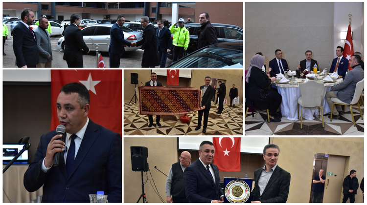 BAŞKANIMIZ, VALİMİZ SAYIN AYDIN BARUŞ ONURUNA RAMADA OTEL’DE DÜZENLEDİĞİMİZ VEDA YEMEĞİNE KATILDI