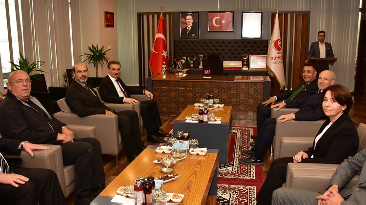 BAŞKANIMIZ, VALİMİZ SAYIN AYDIN BARUŞ'U MAKAMINDA AĞIRLADI
