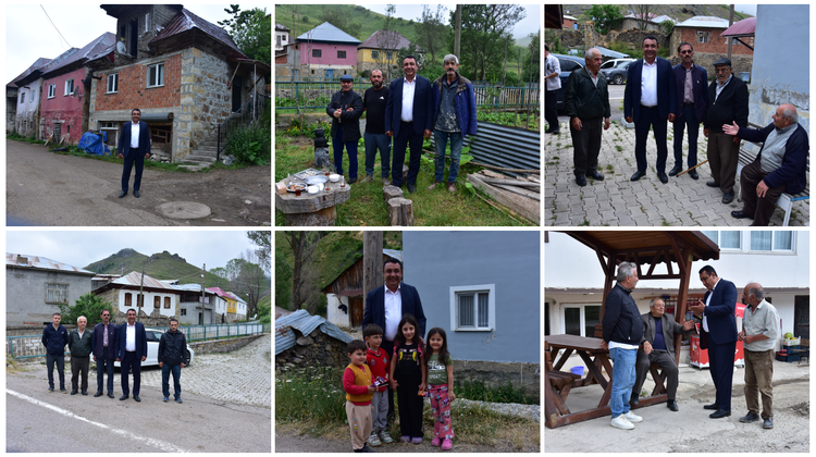 BAŞKANIMIZ YAĞMURDERE VE İKİZ KÖYLERİMİZİ ZİYARET ETTİ