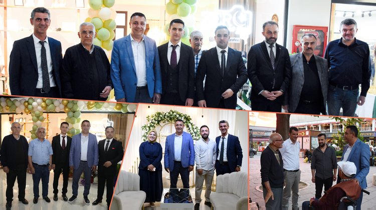 BAŞKANIMIZ, ZERAY FOTOĞRAF EVİ’NİN AÇILIŞ TÖRENİNE KATILDI, ALYA DAVET EVİ’Nİ ZİYARET ETTİ