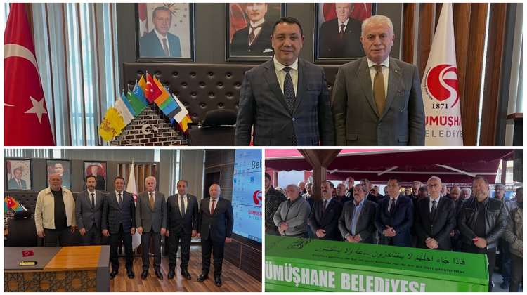 BAŞKANIMIZ, ZİYARET KABUL ETTİ, CENAZE TÖRENİNE KATILDI