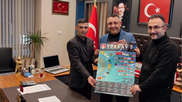 BAŞKANIMIZA TÜRKAV GÜMÜŞHANE İL BAŞKANIMIZ NUSRET ASLAN VE İL YÖNETİCİSİ MURAT BAL’DAN ZİYARET