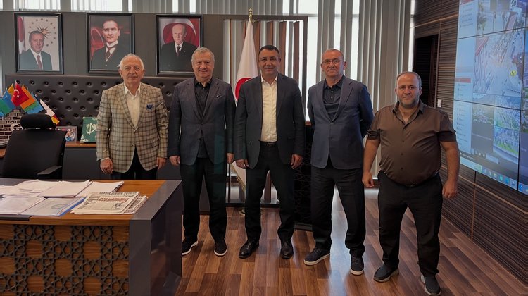 BAŞKANIMIZA, ZİYARET